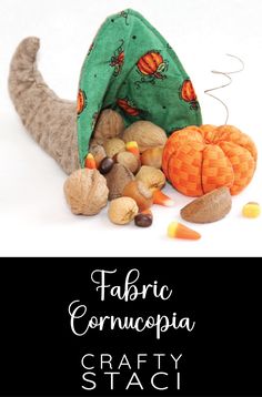 Fabric Cornucopia — Crafty Staci Cornucopia Centerpiece, Winter Sewing Projects, Pumpkin Uses, Thanksgiving Projects, Horn Of Plenty, Fabric Postcards, Holiday Quilts, Quilt Batting