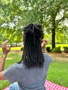 #narithelocstar #microlocs #sisterlocs #locs #dreads #twostrandtwists #starterlocs #locstyles #womenwithlocs #microlocjourney #microlocjourney Small Loc Extensions Permanent, Hippy Dreadlocks, Braided Microlocs, Loc Parts, Interlocked Locs, Small Traditional Locs, Feminine Locs, Small Locs, Dreadlocks Hair Care