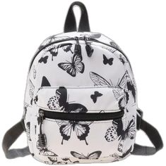 White Zippered Backpack For Summer, White Backpack With Zipper For Summer, White Backpack With Zipper Closure For Summer, Trendy White Nylon Backpack, Black Summer Backpack, Black Standard Backpack For Summer, White Nylon Backpack For Back To School, Trendy Black Backpack For Summer, Casual White Nylon Backpack