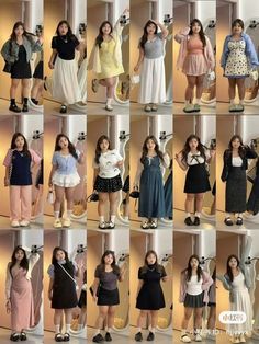 Chubby Women Outfits, Outfit Ideas Chubby, Outfit For Chubby Girls, Chubby Fashion Outfits, Outfit Ideas For Chubby Girls, Outfit For Chubby, Chubby Outfits, Chubby Aesthetic Outfit