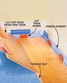 How to Lay Laminate Flooring Installing Vinyl Plank Flooring, Laminate Flooring Diy, Wood Floor Installation, Laminate Flooring Colors, Oak Laminate Flooring, Wood Floors Wide Plank, Wood Laminate Flooring