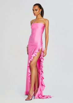 Shawn Maxi Dress – Retrofete Brunch Dresses, Raspberry Wine, Formal Long Dress, Hoco Inspo, Prom Dress Inspo, Steal The Spotlight, Rehearsal Dress