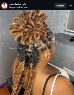 Natural Hair Maintenance, Braids Locs, Short Locs, Pretty Braids, Short Locs Hairstyles, Dye Ideas, Beautiful Hairstyles