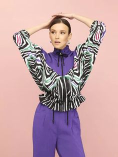 Your Shopping Cart | NOT JUST A LABEL Classic Suits, Vision Quest, Zebra Stripes, Classic Suit, Zipper Jacket, And Dresses, High Fashion Street Style, Print Jacket, Independent Designers Fashion