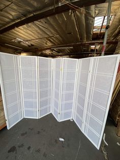 PRICES MAY VARY. Double Cross Room Divider 7 Panel (WHITE ) Each Panel : 17 in L 7 Panel : 119" L x 71" H Double Cross Room Divider 7 Panel (WHITE ) Each Panel : 17 in L 7 Panel : 119" L x 71" H Studio Divider Ideas, 4 Panel Room Divider, Divider Screen, Room Divider Screen, Temporary Wall, Panel Room Divider, Asian Decor, Room Dividers, Selling Furniture