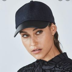 Nwotfabletics Tweed And Faux Leather Adjustable Baseball Cap - One Size. - Color: Black - Material: 60% Polyester, 40% Wool - Features Adjustable Back Strap For A Perfect Fit - New Without Tags, Never Worn. No Stains, Rips, Tears, Snags Or Other Visible Signs Of Wear. - Well-Kept In A Pet-Free, Smoke-Free Home. Host Pick Activewear Posh Party Black Six-panel Fall Hat, Black Baseball Cap For Fall, Sporty Baseball Cap For Winter Sports, Sporty Winter Baseball Cap For Sports, Sporty Winter Baseball Cap, Leather Baseball Cap, Posh Party, Leather Cap, Baseball Caps