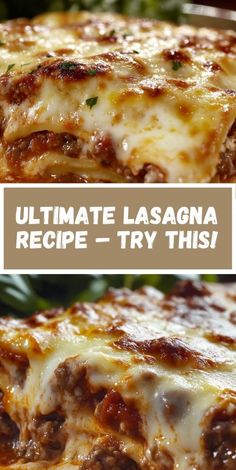 Looking for the ultimate lasagna recipe? This copycat restaurant lasagna, made with layers of meat sauce and cheese, delivers on taste and is easy to make at home. Enjoy a family favorite Italian meal with this tried-and-true recipe. Meat Sauce Lasagna Recipe, Red Sauce For Lasagna, The Best Homemade Lasagna, Authentic Italian Lasagna Recipe Italy, Meaty Lasagna Recipe, Lasagna Meat Sauce Recipe, Real Italian Lasagna Recipe, Filipino Lasagna Recipe, Lasagne Recipes Homemade Lasagna