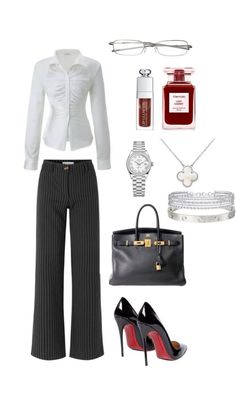 the chicest choice you can make for an office day! #fyp #fashion #style #stylingtips #aesthetic #outfits #clothes #ideas #tshirt #office 2000s Outfit, Office Outfit, Clothes Ideas, Aesthetic Outfits, I Said