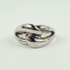 sterling silver modernist crossover loop knot twist ring size 6.75 | eBay Nickel Free Jewelry With A Modern Twist, Nickel-free Jewelry With A Modern Twist For Gifts, Modern Twist Sterling Silver Jewelry With Ring Detail, Modern Twist Silver Nickel-free Jewelry, Modernist Adjustable Silver Rings, Loop Knot, Modernist Jewelry, Twist Ring, Knot Ring