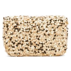 This gorgeous evening crossbody bag is the perfect accessory for an evening out. This chain-strap style will carry you through the year, especially during the holiday season. Gold Sequined Bags For Party, Gold Sequined Party Bag, Gold Sequin Party Bag, Gold Party Bags With Sequins, Gold Sequin Bags For Gifts, Gold Sequined Bags For Gifts, Gold Sequined Bags As Gifts, Luxury Gold Sequin Bag, Elegant Gold Bags With Sequins