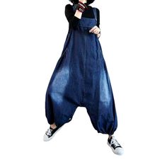 Be the talk of the town with our 2023 Spring Collection Women's Baggy Jean Jumpsuit street vibe for the trendy trendsetter.Why You'll Love It: Sanded for Style and Comfort: Crafted from premium denim with a medium wash. this jumpsuit features a sanded texture for a unique look and feel. Suspenders Closure: Keeping the baggy look intact. the suspenders closure ensures a snug and secure silhouette. Modern Street Style: With a casual silhouette and a touch of modern flair. this jumpsuit is perfect Jeans Jumpsuits For Women, Womens Denim Jumpsuit, Jean Jumpsuit, Modern Street Style, Jeans Street Style, Baggy Jean, Jumpsuit For Women, Denim Dungarees, Talk Of The Town