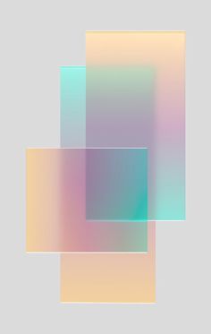 an abstract image with pastel colors on a gray background that appears to be blurry