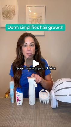 Lindsey Zubritsky, MD, FAAD on Instagram: "Comment SIMPLIFY and I’ll DM ya the links to this healthy hair routine! (You have to be following me to get the link)

Hair loss should always be evaluated by a dermatologist, but for OTC things to try, this is what I usually recommend. 

Have you tried any of these? Let me know below 👇" Healthy Hair Routine, Things To Try, Have You Tried, You Tried, Let Me