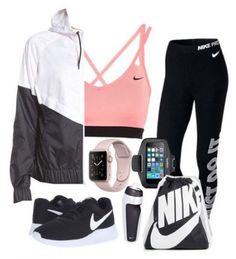 Exercise Outfits, Nike Fitness, Boxing Clothes, Workout Clothes Nike, Sports Outfit, Teenage Outfits, Cute Workout Outfits, Pastel Outfit, Best Shoes