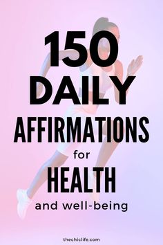 Click for 150 of the most powerful health affirmations around. These make great daily affirmations for health and wellbeing, so you can use them in your morning routine or throughout your day. Say them before sleep to help manifest better rest. Use the positive fitness affirmations for your gym goals. Try the healing affirmations to help your body come back to perfect health. Use these to help improve your health! Write down your favorite healthy affirmation or add them to your vision board. Fitness Affirmations, Healthy Affirmations, Affirmations For Health, Gym Goals, Good Things In Life, Perfect Health, Health Affirmations, Healing Affirmations, Switch Words