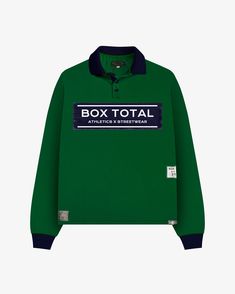 See details below Collegiate Sweatshirt With Logo For Streetwear, Classic Green Top With Embroidered Logo, Collegiate Logo Tops For Streetwear, Collegiate Tops With Logo For Streetwear, Collegiate Tops With Logo Detail For Streetwear, Sporty Long Sleeve Sweatshirt With Logo Patch, Classic Sweatshirt With Embroidered Logo For Streetwear, Casual Fitted Tops With Logo Detail, Streetwear Polo Collar Top With Embroidered Logo