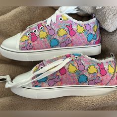 I Ordered The Wrong Size. Brand New Never Worn. So Cute, Will Ship Immediately Easter Peeps, Womens Shoes Sneakers, So Cute, Shoes Sneakers, Size 7, Easter, Womens Sizes, Women Shoes, Brand New