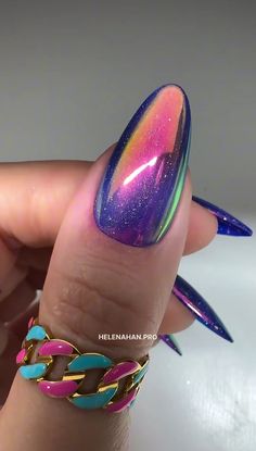 Chrome Top, Nyc Nails, Holo Nails, Sculptured Nails, Pearl Nails, Cat Eye Nails, Kawaii Nails, Holographic Nails, Fancy Nails