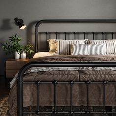 Curved Bed, Metal Platform Bed Frame, High Beds, King Size Bed Frame, Iron Bed, Metal Platform Bed, Metal Bed, Metal Bed Frame, Under Bed Storage