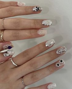 Japanese Short Nail Art, Cute Gel Nails