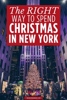 the right way to spend christmas in new york