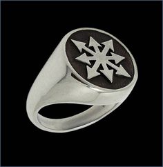 Sterling Silver Chaos Ring   ALL SIZES  Chaos Star by Silveralexa Chaos Symbol, Chaos Star, Chaos Theory, Small Changes, Wide Band Rings, Star Ring, Ring Sterling Silver, Silver Man, Antique Rings