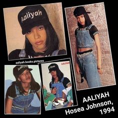 four pictures of the same person in different outfits, including an ad for adiyaah