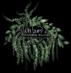 Very Leafy Brushes by arrsistable.deviantart.com | Free photoshop, Photoshop, Photoshop brushes free . #Brush_Photoshop #Photoshop_Brushes_Free #Free_Brushes #Photoshop_Resources