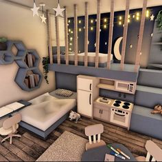 Adopt Me Small House Ideas, Bloxburg Bedroom Ideas, Bloxburg Beach House, Bloxburg Bedroom, Blocksburg Room Ideas￼, House Plans With Pictures, House Decals, House Decorating Ideas Apartments, Small House Layout