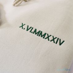 “I actually bought contrasting/matching sweatshirts for an upcoming anniversary. The shirts are a good quality. The stitching looks well done and I like that the date is modified to Roman numerals. The heart on the sleeve with the initial makes it even more personal and custom. The shipping was very quick and efficient. A nice gift option.” ⭐⭐⭐⭐⭐ - Lisa P.✅Verified Buyer Imagine the joy on your partner's face when they see your anniversary or wedding date immortalized in Roman numerals, accompan I Like That, Matching Sweatshirts, Meaningful Messages, Hoodie Set, Well Done, Wedding Date, Heart On, Roman Numerals, Good Quality