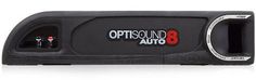 an electronic device with the words optsound auto 8 on it