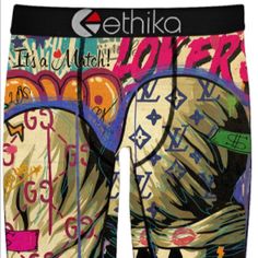 Ethika Boxer Shorts Brand New In The Package Casual Graphic Print Boxer Briefs, Stretch Boxer Briefs With Letter Print For Streetwear, Stretch Letter Print Boxer Briefs For Streetwear, Sporty Multicolor Boxer Briefs For Streetwear, Casual Sports Boxer Briefs With Graphic Print, Summer Streetwear Letter Print Boxer Briefs, Casual Multicolor Boxer Briefs With Graphic Print, Casual Multicolor Boxer Briefs With Letter Print, Casual Multicolor Multi-pack Boxer Briefs