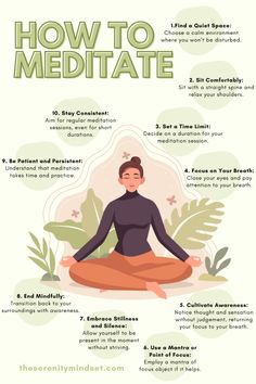 Here's a quick guide on how to meditate for beginners. Learn more on our blog! Meditation For Beginners Spiritual Tips, How To Meditate Before Bed, How To Begin Meditation, Meditating For Beginners, How To Mediate, What Is Meditation And How To Do It, How To Meditate For Manifestation, How Meditate, How To Practice Meditation