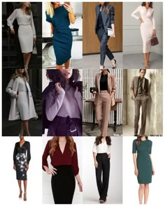 Gamine Style, Classic Style Outfits, Model Outfit, Natural Clothing, Business Formal, Work Wardrobe