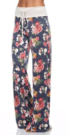 Floral Casual Lounge Pants