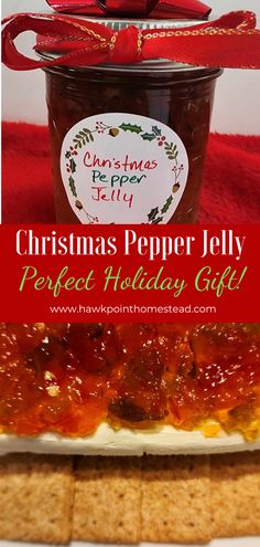 christmas pepper jelly perfect holiday gift