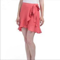 Max Studio 8701t16 Deepcor Color L Skirt Size Medium Flowy Knee-length Skort For Spring, Spring Knee-length Flowy Skort, Casual Knee-length Skort For Summer, Summer Knee-length Lined Skort, Casual Knee-length Skort For Spring, Summer Knee-length Flowy Skort, Red Knee-length Mini Skirt For Summer, Red Fitted Skort For Spring, Fitted Red Skort For Spring