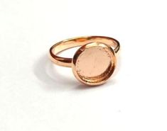 Product Details :- Thick Bezel Rose Gold Plated Ring Bezel Setting Cup For Round Gemstone Back Side :- Close Shape - Round Material :- Only Pure 925 Sterling Silver Shipping :- * More then 35$ order value goods automatically converted into free shipping for US buyers only, * Delivery by normal courier will take 15-25 days * If any buyer need items more fast, Then message me for EXPRESS DELIVERY. Rose Gold Rings With Bezel Setting, Ring Bezel, Moon Ring, Citrine Stone, Ring Setting, Round Rings, Gold Plated Rings, Gemstone Ring, Bezel Setting