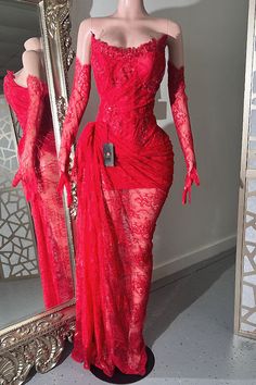 Iris Lace Dress(Ready To Ship) Bandage Top, Elegant Outfit Classy, Red Lace Dress, Prom Dress Shopping, Red Lace, Elegant Outfit, Dresses Xs, Playsuit Jumpsuit, Dress Shop