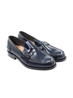 100% Calf leather. Leather sole. Classic Blue Slip-ons For Business, Classic Blue Wingtip Tassel Loafers, Blue Classic Wingtip Tassel Loafers, Blue Loafers With Brogue Detailing, Blue Plain Toe Loafers With Brogue Detailing, Blue Plain Toe Loafers For Semi-formal Occasions, Blue Wingtip Loafers For Business, Semi-formal Blue Loafers With Rubber Sole, Classic Blue Slip-on Monk Strap Shoes