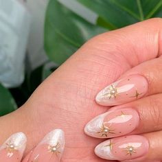 Diy Prom, 2023 Pink, Nails Gold, Gold Nail, Her Nails, Nails Square, Nails Blue, Nails Prom, Pearl Nails