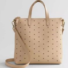 New With Tags Classic Madewell Transport Tote In Mini Size With Perforated Details. In Color Linen 100% Leather Zip Closure. 1 Interior Pocket. 17 3/4" Strap Drop, 3 1/2" Handle Drop. 9 7/8"H X 10 1/4"W X 3 1/2"D. Consider Bundling! Check Out My Closet For More Madewell Bags Like This Madewell Leather Bag, Madewell Tote, Madewell Transport Tote, Madewell Handbags, Madewell Bags, Brown Leather Crossbody Bag, Nordstrom Anniversary Sale, Perforated Leather, Interior Wall