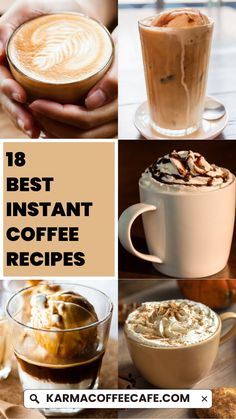 Here are a few simple instant coffee recipes for hot drinks and iced delights. From quick morning brews to refreshing iced coffee, find easy ways to enjoy instant coffee at home. Perfect for busy mornings or a quick afternoon pick-me-up. Instant Iced Coffee Recipe, Fun Coffee Recipes, Instant Coffee Recipes, Coffee Recipes Hot, Best Instant Coffee, Cold Coffee Recipes, Iced Coffee At Home, Hot Chocolate Drinks, Starbucks Drinks Recipes