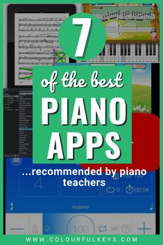 the 7 best piano apps recommended by piano teachers and teachers to use them for music lessons