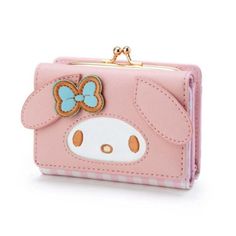 New With Tag My Melody Wallet Material: Pu Leather Measurement: 4.5"W X 3.5"H X 1-3/8"D Color: Pink, White, Orange, Blue Color May Vary Due To Lighting Described To The Best Of My Knowledge Happy Shopping Cat Coin Purse, Kei Visual, Folding Bag, Cute Wallets, Girls Purse, Hello Kitty My Melody, Pu Leather Wallet, Short Wallet, Pink Purse