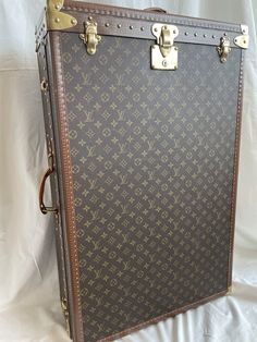 Louis Vuitton Luggage, Louis Vuitton Vintage, Vintage Wardrobe, Louis Vuitton Men, Vintage Louis Vuitton, Brass Hardware, Rivets, Dark Academia, Made In France