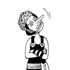 a black and white drawing of a person with a skull on his head holding a soccer ball