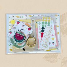 PoooliJournaling® Scrapbooking Starter Kit - PoooliPrint Scrapbook Accessories, Printable Scrapbook Paper, Decorative Borders, Diy Craft Kits, Paper Clips, Sheet Of Paper, Starter Kit, Craft Kits, Washi Tape