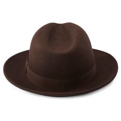 This elegant wool fedora for men brings a vintage touch to your look. Made from a strong wool that’s soft and comfortable but holds up against the elements. Perfect for the autumn and winter months. Made in Italy. Keeps you warm and dry. Features a polyester band. Adventure Clothing Men, Brown Fedora, Outback Hat, Mens Hats Fashion, Wool Fedora Hat, Different Hats, Wool Fedora, Welcome To The Family, Clothing Men