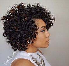 Curly fro Curly Fro, Curly Updo, Curled Hairstyles, Short Curly